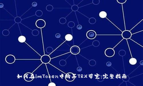如何在imToken中购买TRX带宽：完整指南